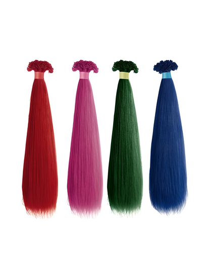 Extensiones Queratina Liso Color Fantasía (Largo 50/55 cm) (20ud)