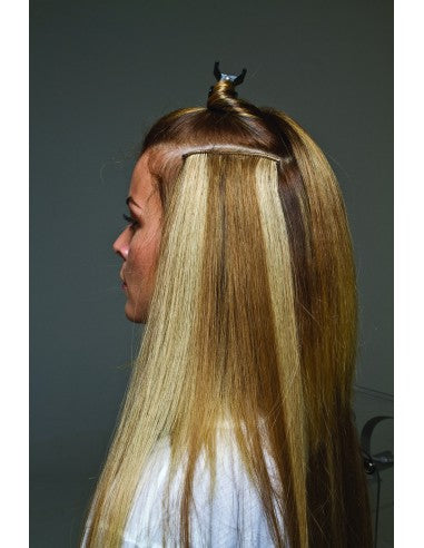 Extensiones cabello tejido clip pack con 5 piezas (50-55cm)